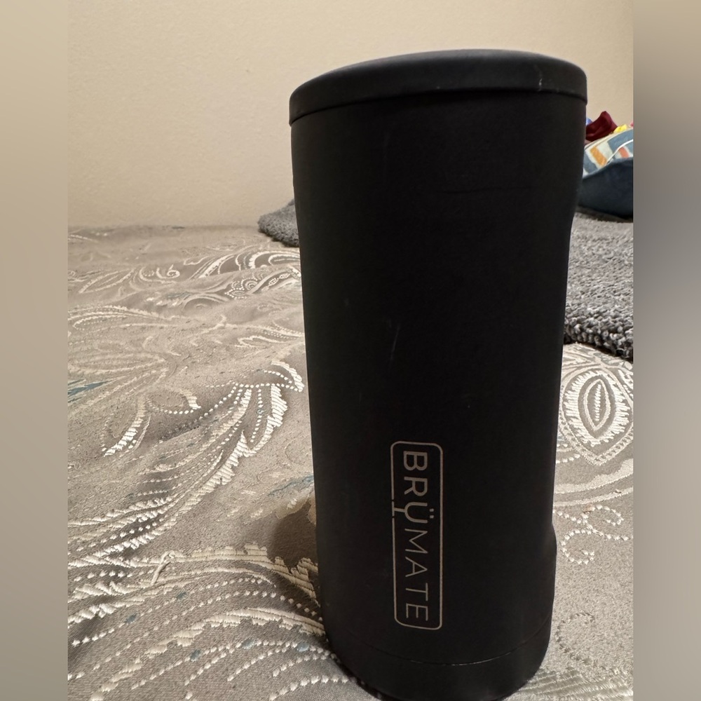 BrüMate Black Insulated Tumbler Tall Cans